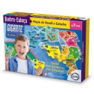Quebra-Cabeça Gigante - Mapa do Brasil 26 Peças 12179 Toia Brinquedos