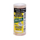Fita Adesiva Transparente 12mm x 30m c/10 Adelbras